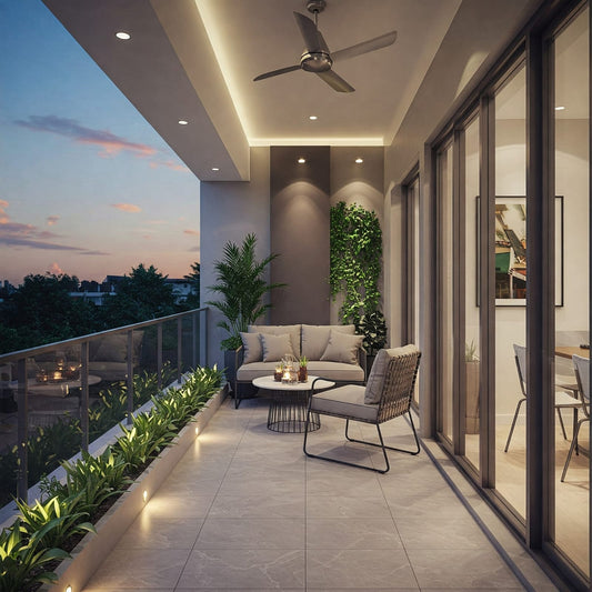 Balcony cleaning