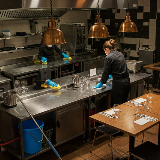 Restaurant deep cleaning